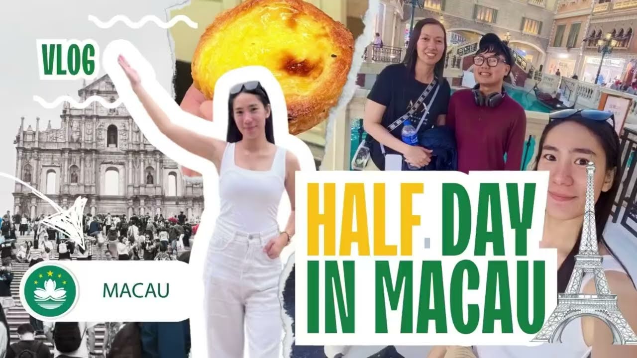 Half-Day Tour in Macau 🇲🇴 | Kaya Ba for First Timers?