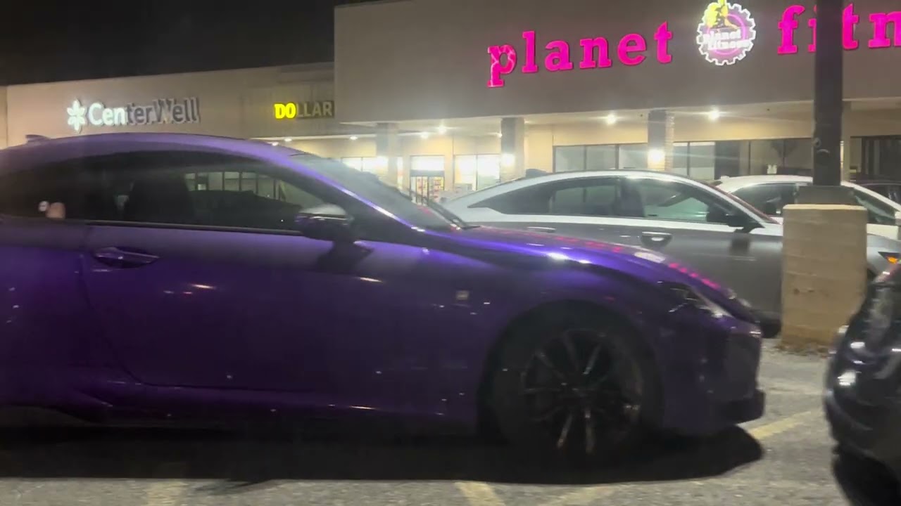 REAL - PURPLE CAR SPOTTED IN THE WILD!!!