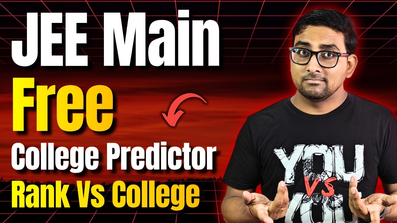 Jee Mains Free College Predictor | Jee Mains 2026 Rank vs College | Jee mains 2026 April Result 2026