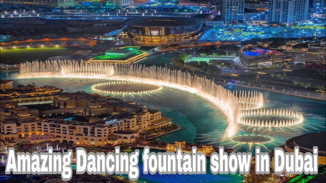 Amazing Dancing fountain show in Dubai || Dubai Mall fountain || Hardeep sakimi || Dubai 