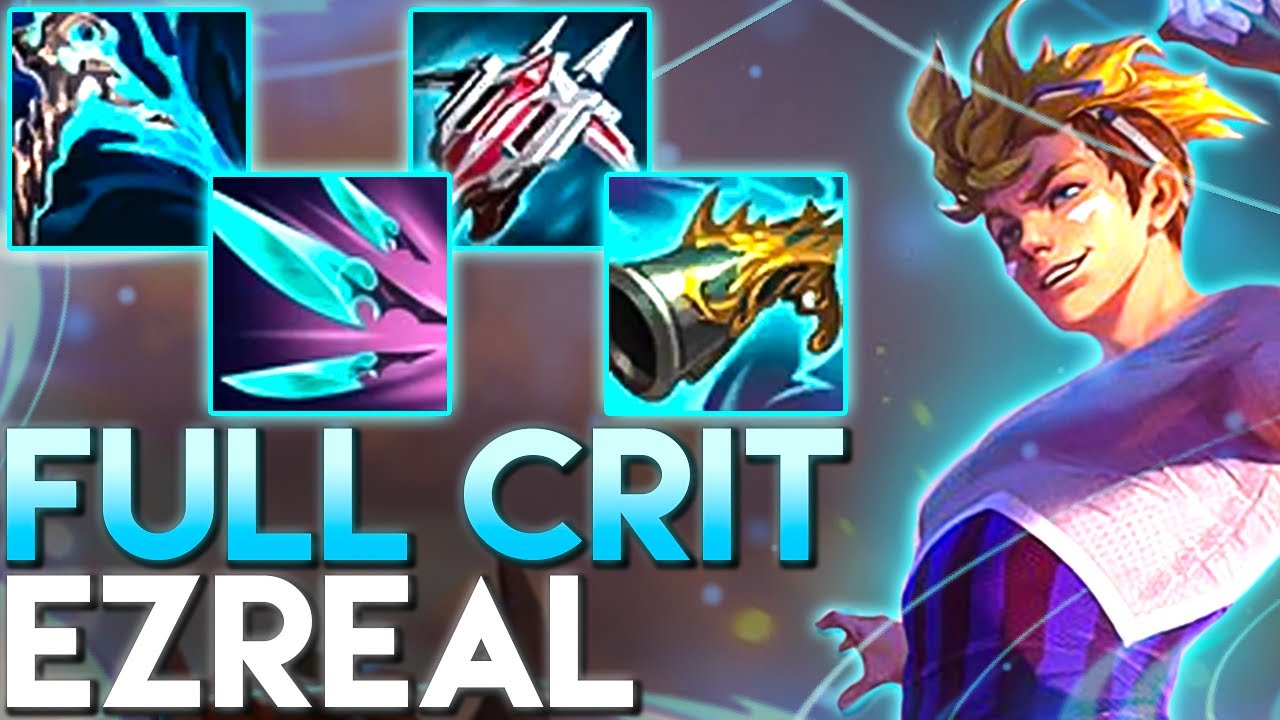 THIS FULL CRIT EZREAL BUILD GOES CRAZY