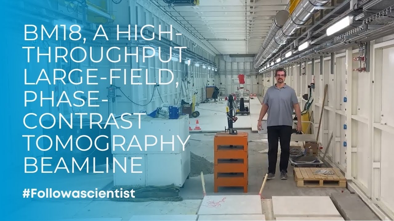 BM18, A HIGH-THROUGHPUT, LARGE-FIELD, PHASE-CONTRAST TOMOGRAPHY BEAMLINE P.Tafforeau