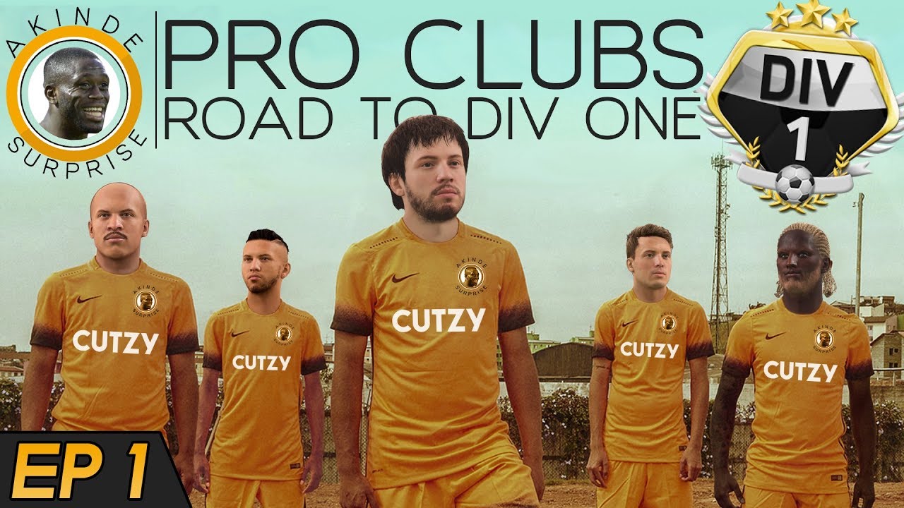 FIFA 18 PRO CLUBS | ПУТЬ В ПЕРВЫЙ ДИВИЗИОН (Эп. 1) &mdash; МОЖЕТ ЛИ ЭТА КОМАНДА СТАТЬ ВАШЕЙ ЛЮБИМОЙ?