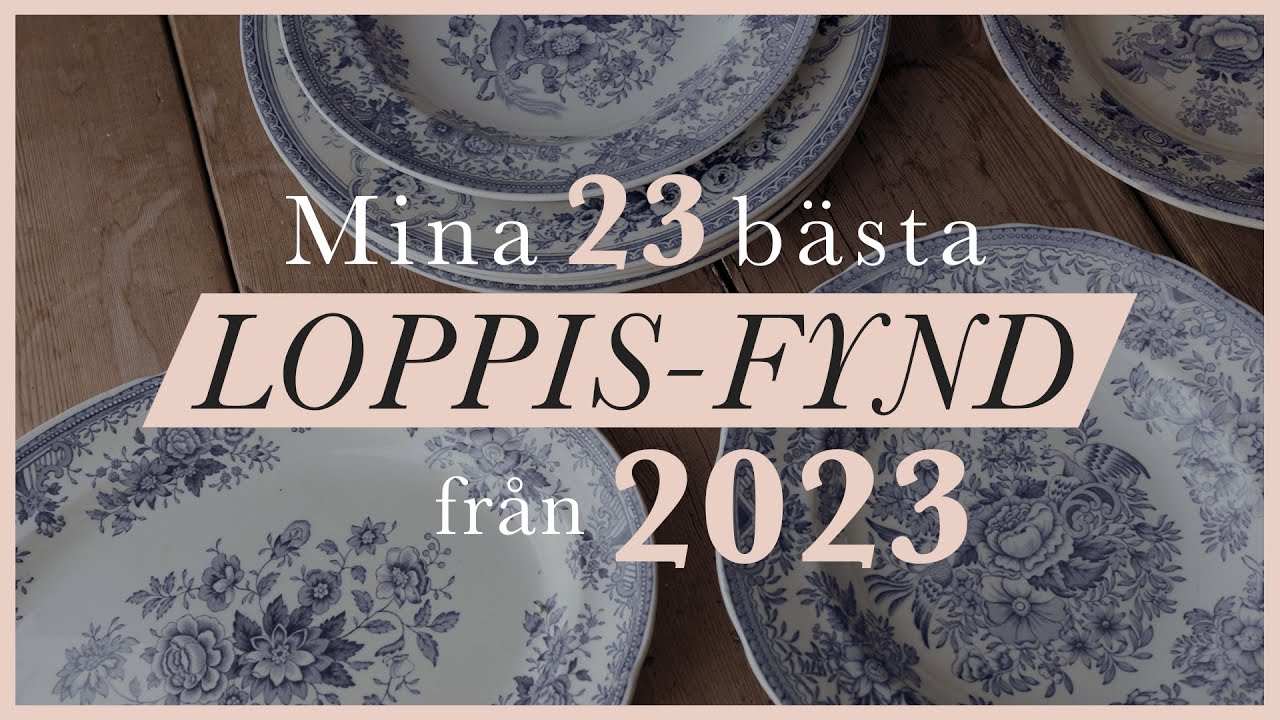 Mina 23 bästa second hand-fynd från 2023! ♻️✨