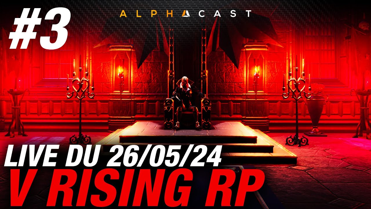 VOD ► LE PETIT SERVEUR - NUIT #3 : LES NOCES POURPRES  - Live du 26/05/2024