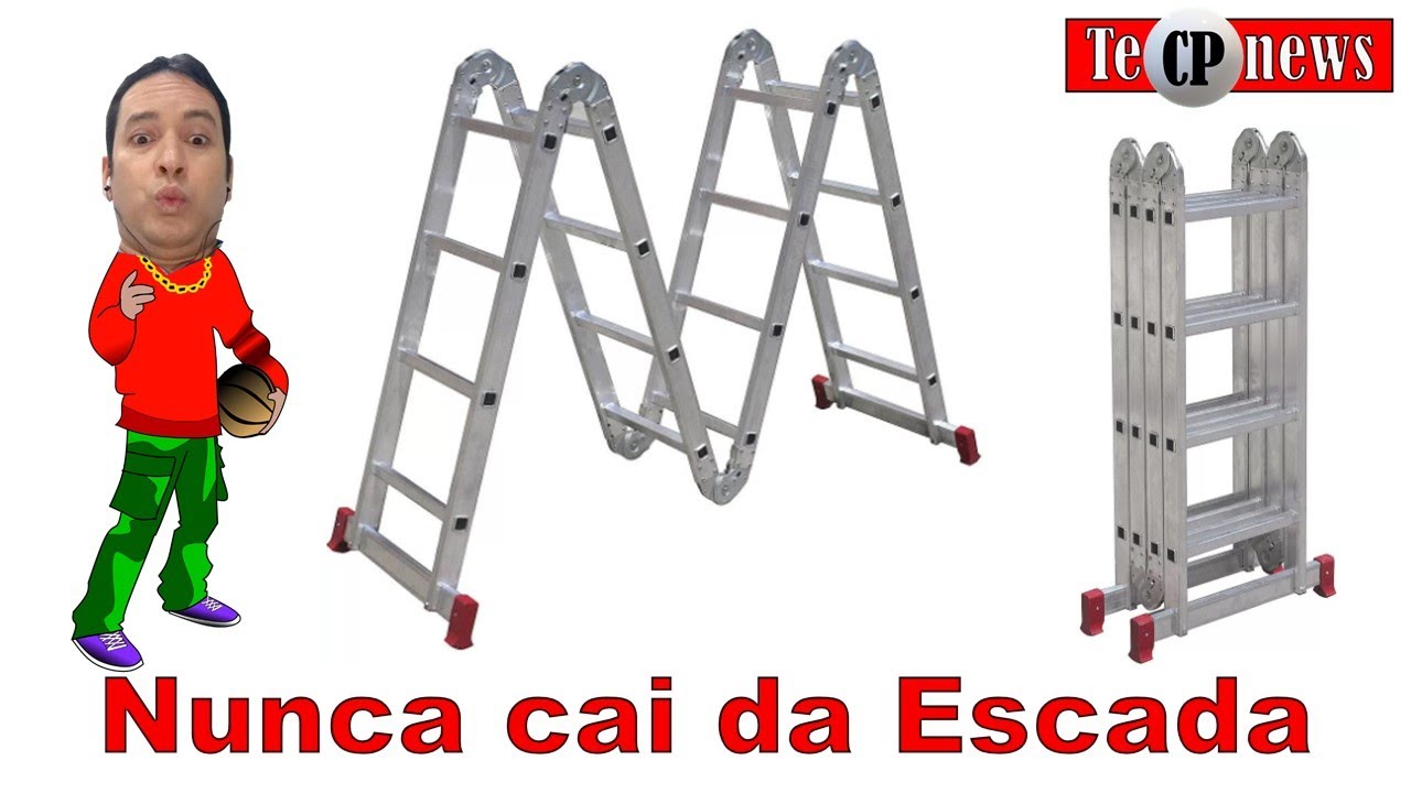 Escada Articulada MOR - Aprenda abrir e feixar, nunca mais cair da Escada!