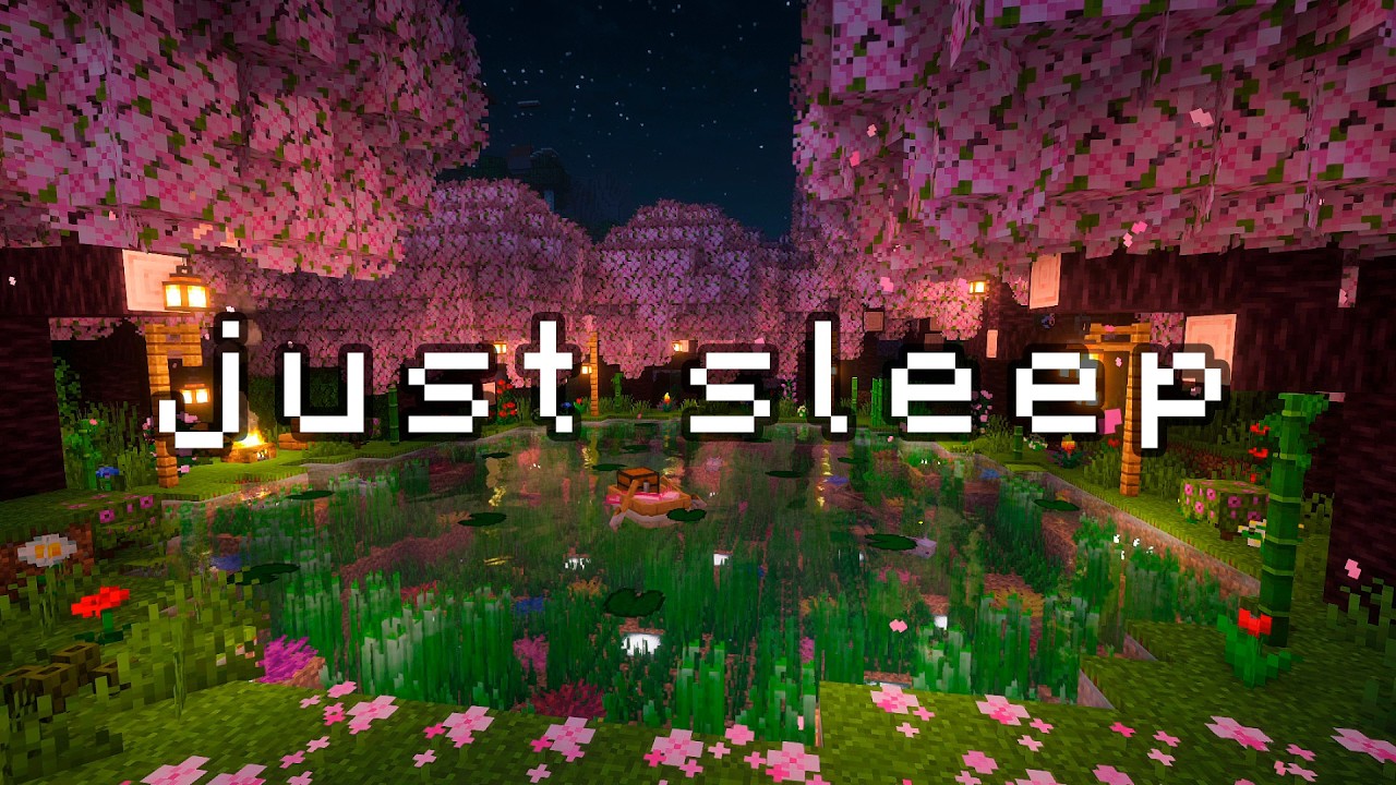 get a fresh start tomorrow... (minecraft music & rain, fire)