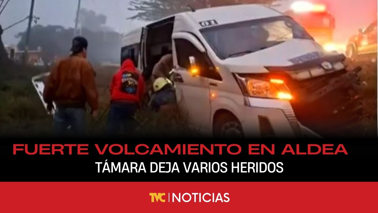 Se reportan al menos ocho heridos en un accidente ocurrido en la carretera CA-4