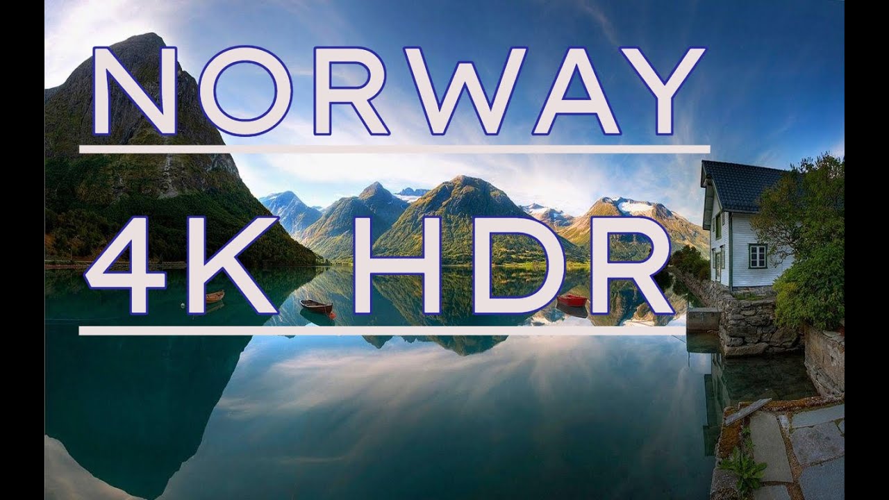 NORWAY 4K DRONE FOOTAGE RELAXING CHILLOUT IA GENERATED MUSIC