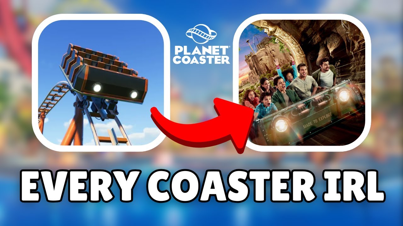 EVERY Planet Coaster 2 Model in Real Life!