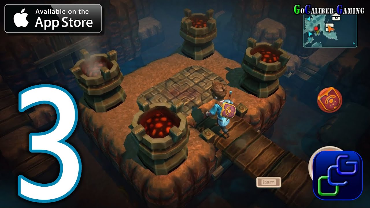 Oceanhorn Monster of Uncharted Seas iOS Walkthrough   Part 3