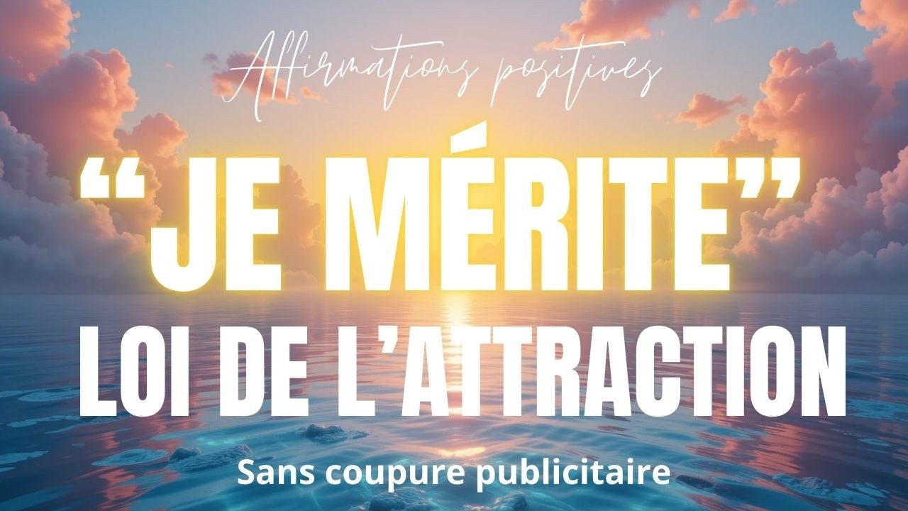 Répétez ces mots chaque jour – 50 Affirmations 