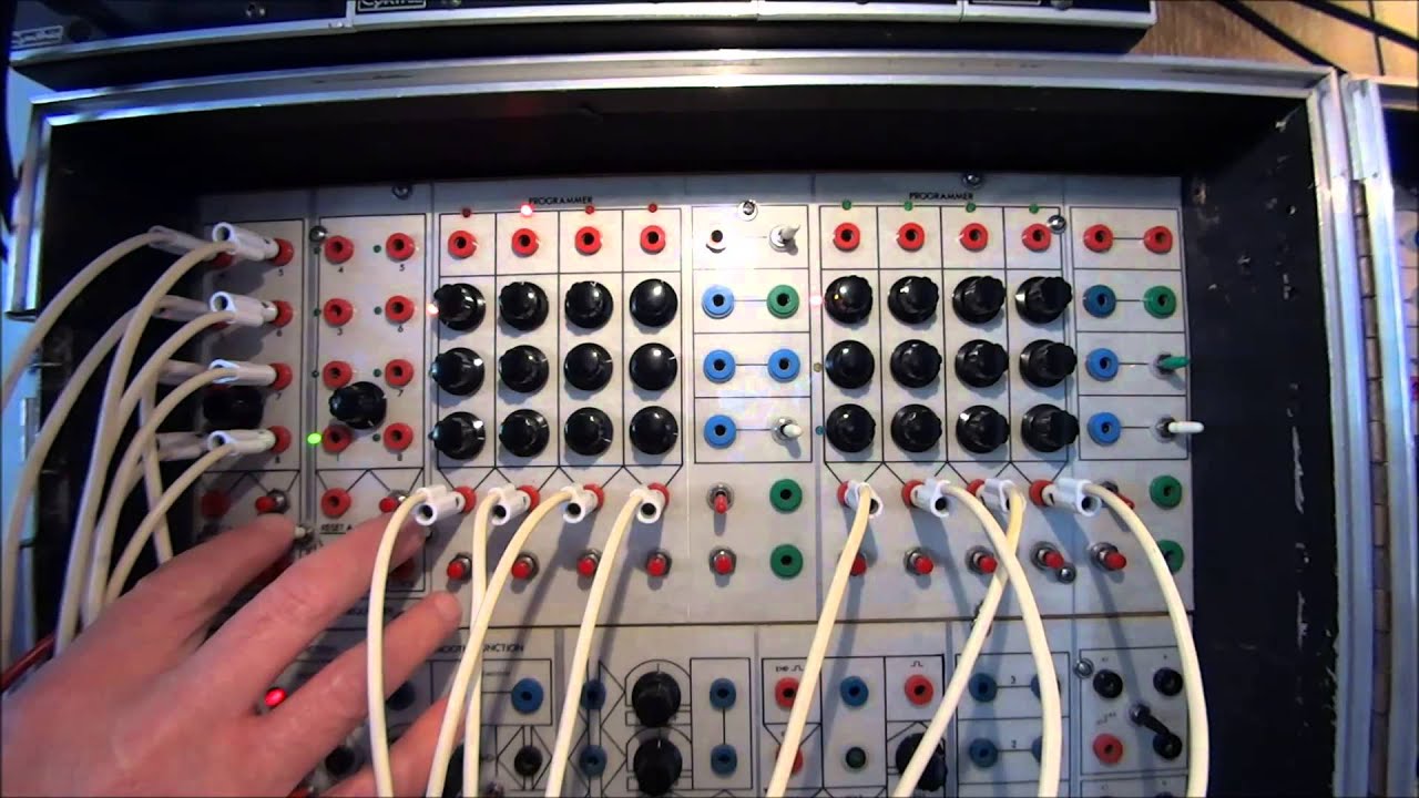 Sequencer/Programmer Panel - The Mystery Serge Tour - Patch of The Week