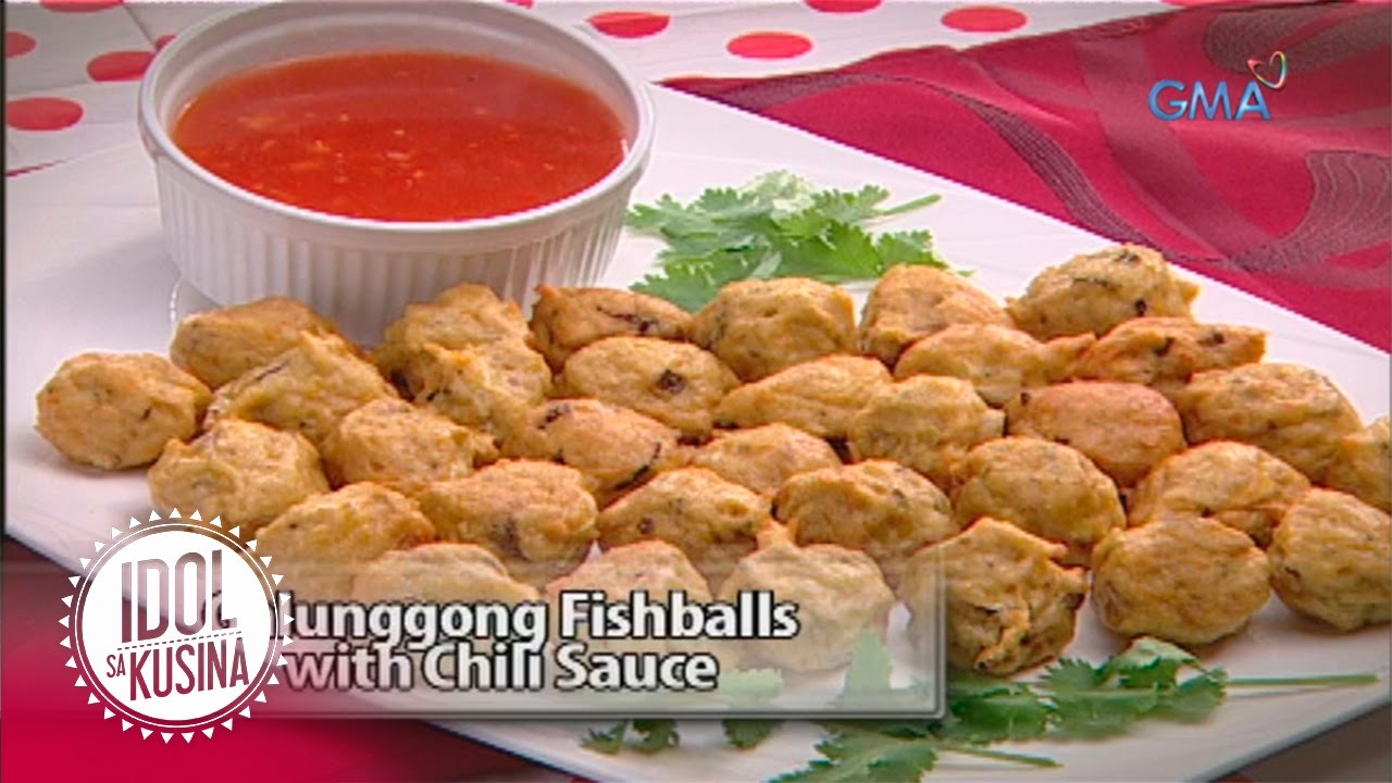 Idol sa Kusina recipe: Galunggong Fishballs with Chili Sauce