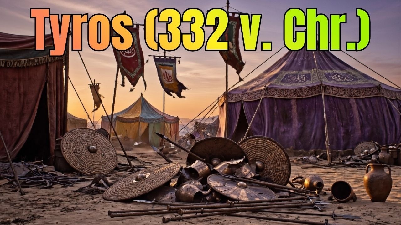 Die letzten 24 Stunden vor dem Fall von Tyros durch Alexander den Großen (332 v. Chr.)