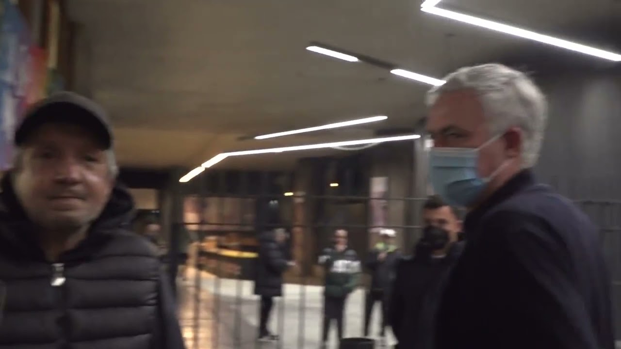 José Mourinho, capodanno alla Caritas di Roma