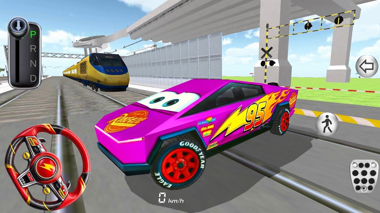 New Mercedes car Stuck in Parking Garage - 3D Driving Class 2026 - 3D Driving Class - Car Game