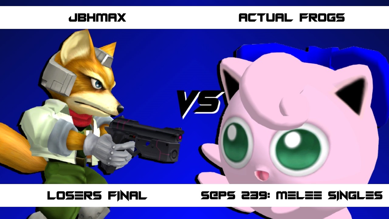 S@PS 239: Jbhmax vs. Actual Frogs Losers Final - Melee Singles