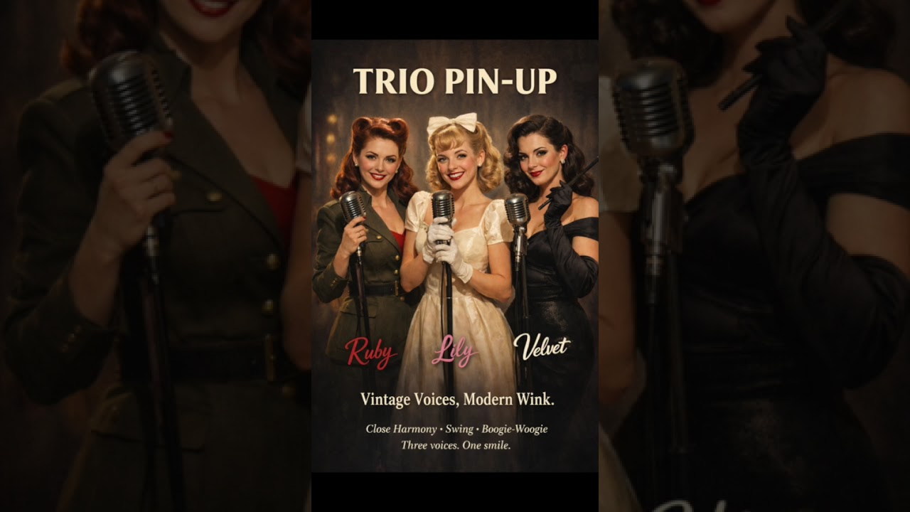 «Shoo Shoo Baby» (1950s swing / pin up / burlesque / jazz pop