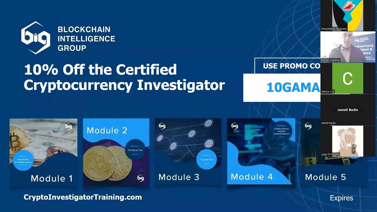 Cryptocurrency, Blockchain & NFTs: Financial Crime Investigation Basics