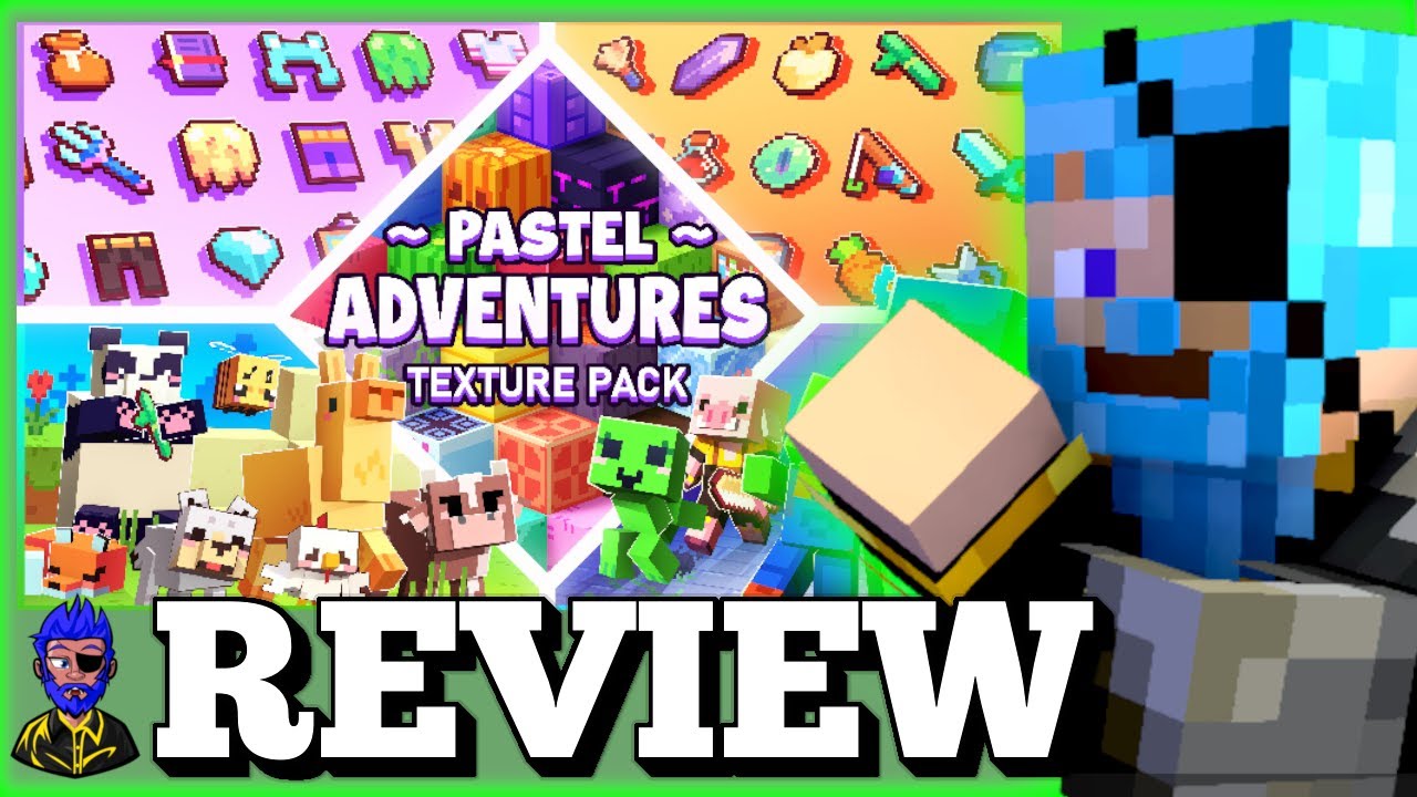 Pastel Adventures Texture Pack Review &brvbar; Daz Man Minecraft Texture Pack Review &brvbar; Minecraft