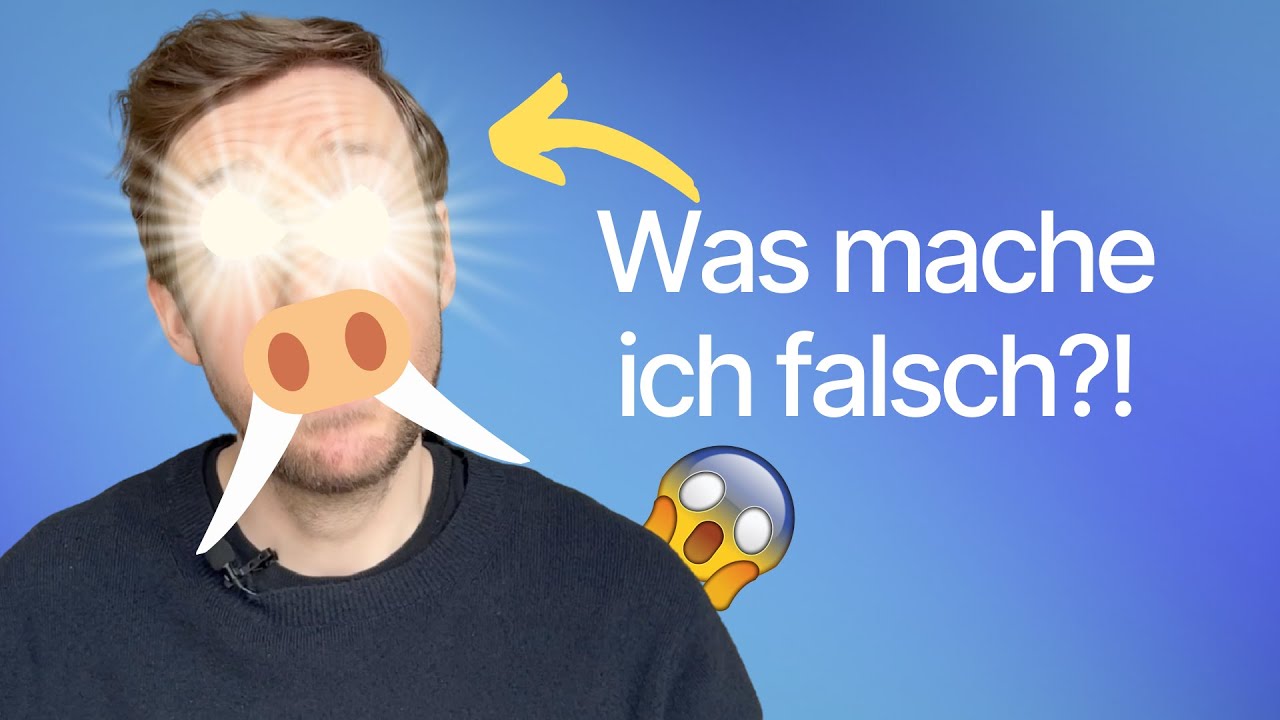 Der Fehler durch den Affirmationen nicht funktionieren