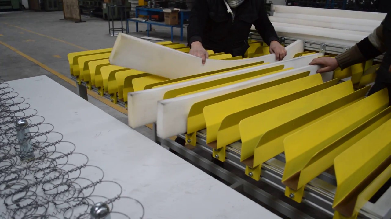 YATAK TAKOZ GEÇİRME MAKİNASI / BONEL SPRING INSIDE FOAM ADJUSTING MACHINE