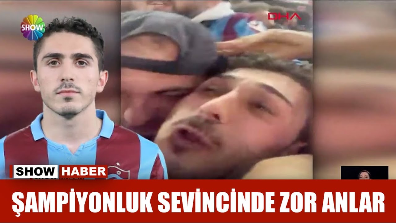 Şampiyonluk sevincinde zor anlar