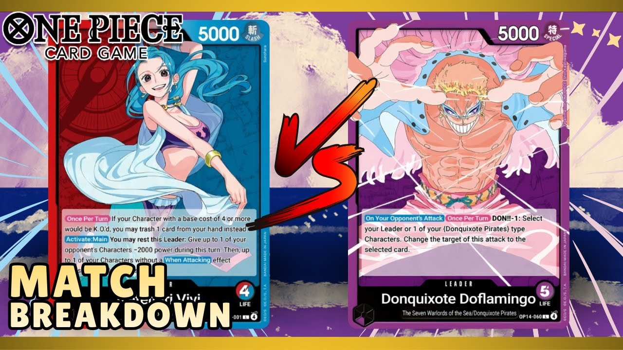 [OP14] Red Blue Vivi Gameplay | Can't Wait for Nefeltari Vivi Leader in EB03