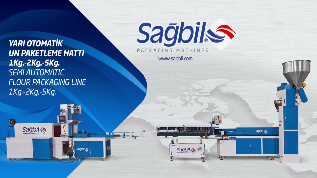 Sagbil Semi-Automatic Filling and Packaging Line for 1-2-5 kg