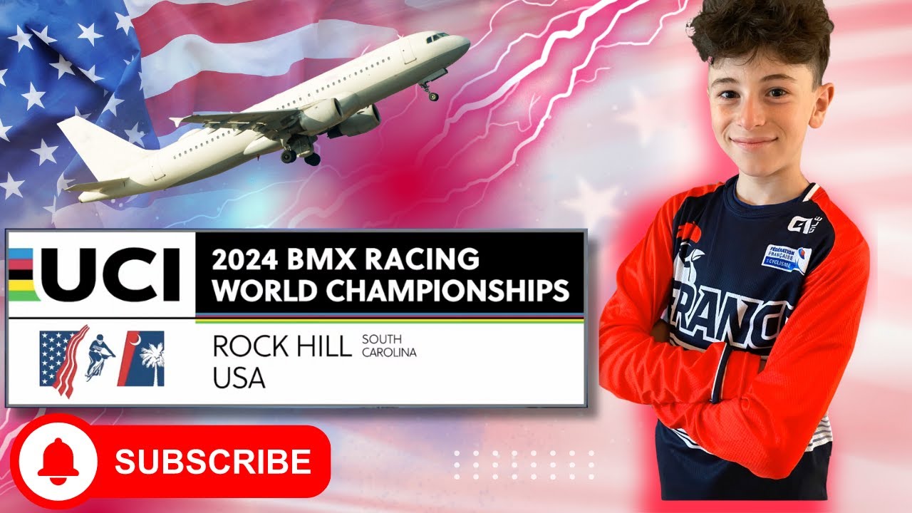 Mon 1er Championnat du monde de Bmx Race aux USA ( ROCKHILL)