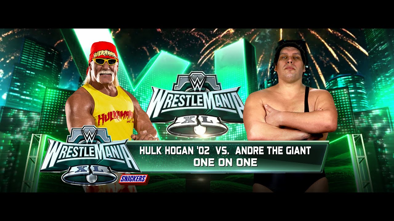 Hulk Hogan vs Andre the Giant   Wrestlevania