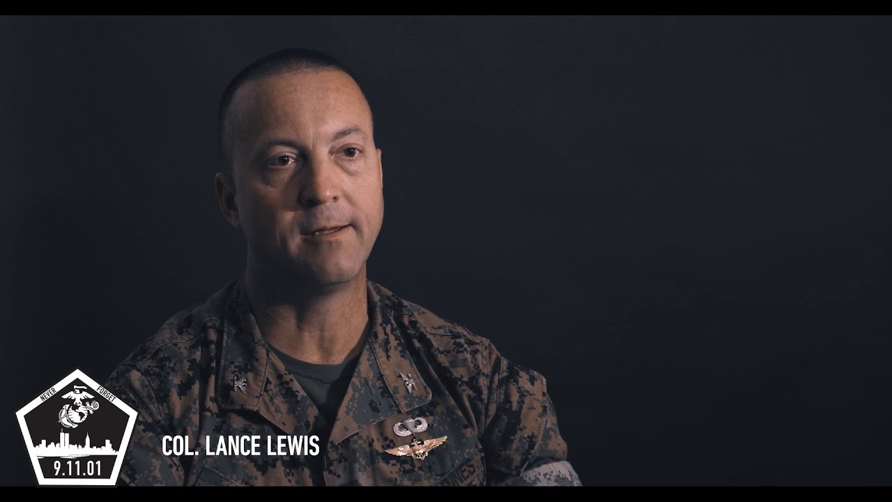 Col. Lance Lewis #MarinesRemember911