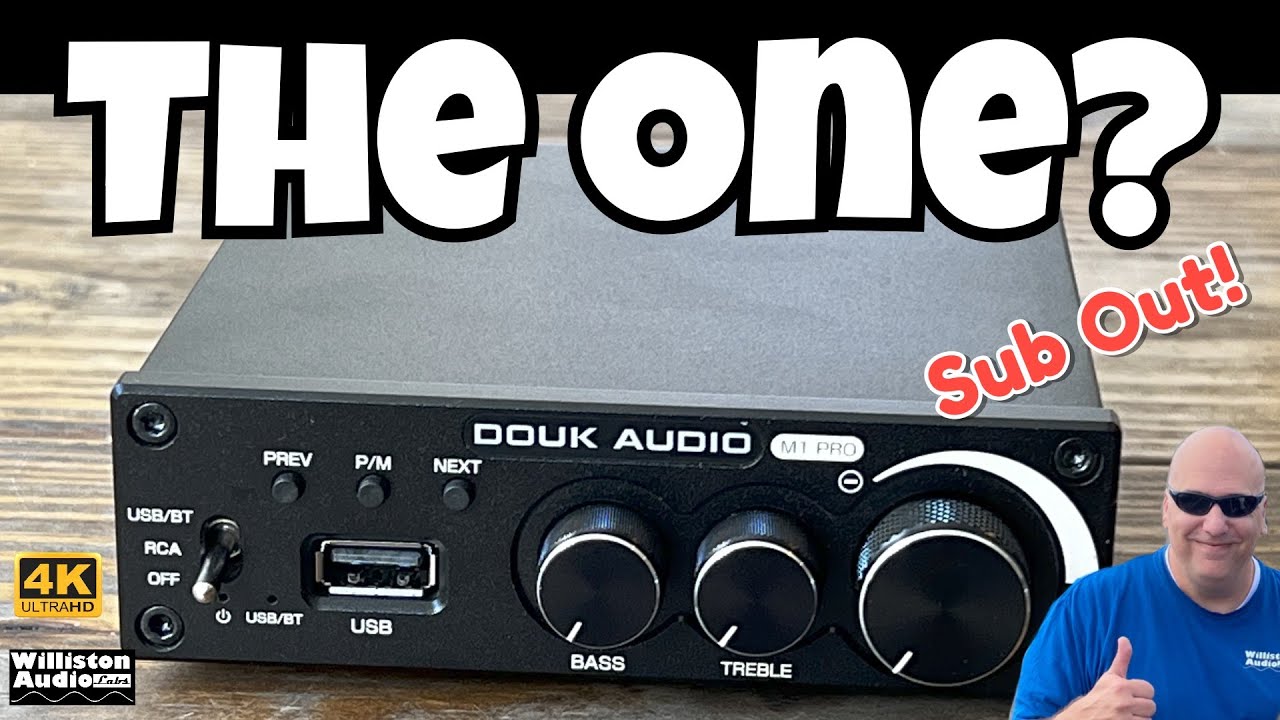Amazon Mini Amp with Subwoofer Output? Douk Audio M1 Pro Reviewed and Tested [4K]