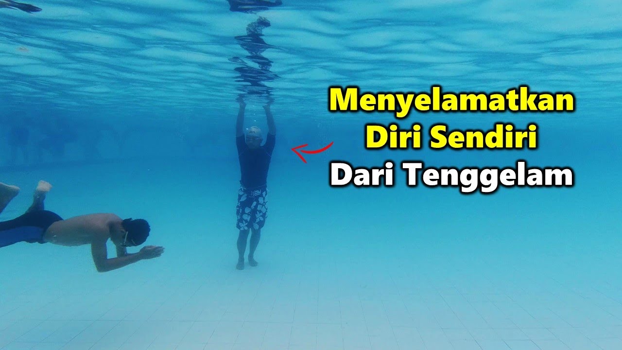 Cara menolong diri sendiri dari tenggelam ketika berenang (bagian 1)
