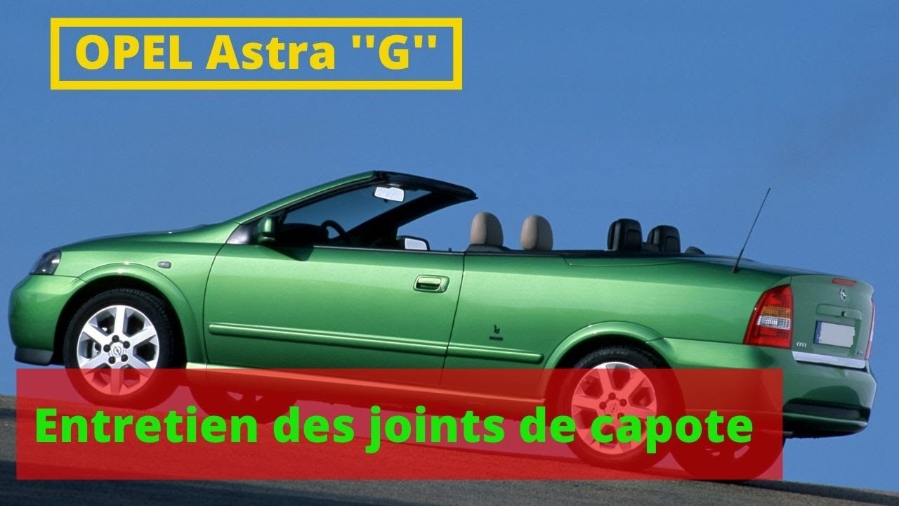 EP-123 // OPEL Astra ''G'' entretien des  joints