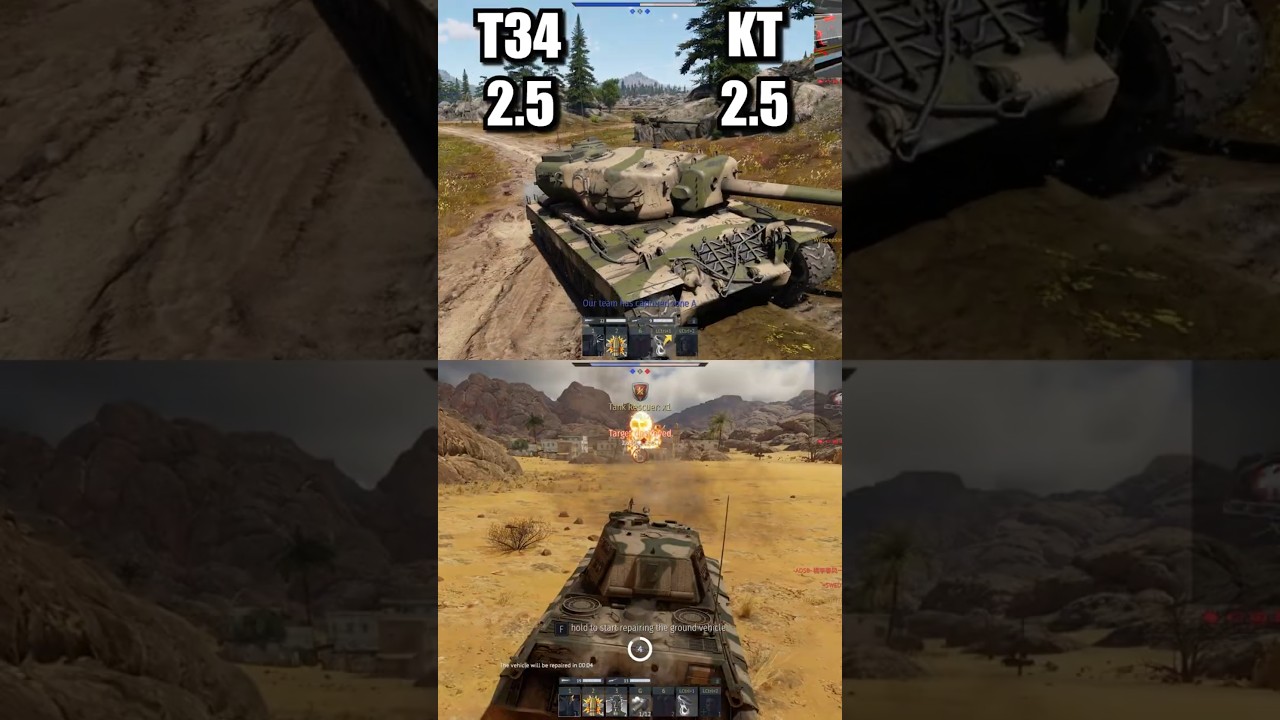 Королевский тигр против Т34 🤜💥🤛