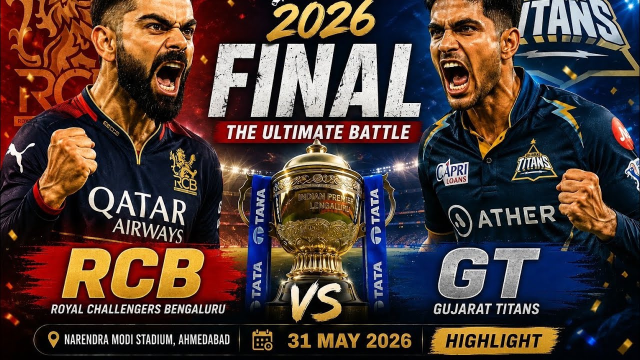 RCB vs GT Final Highlight // IpL final Match HIGHLIGHTS 