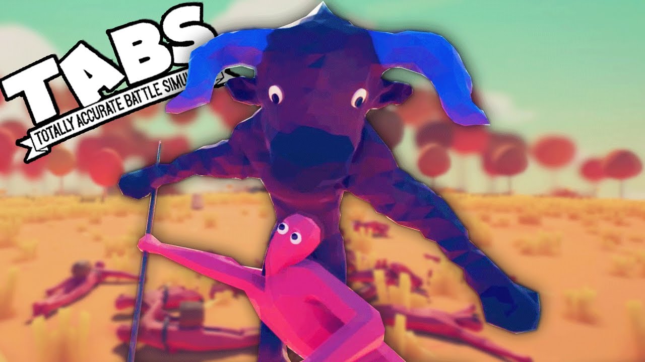 TABS MINOTAUR!  Totally Accurate Battle Simulator New BEAST Minotaur vs Hoplites  (TABS Gameplay)