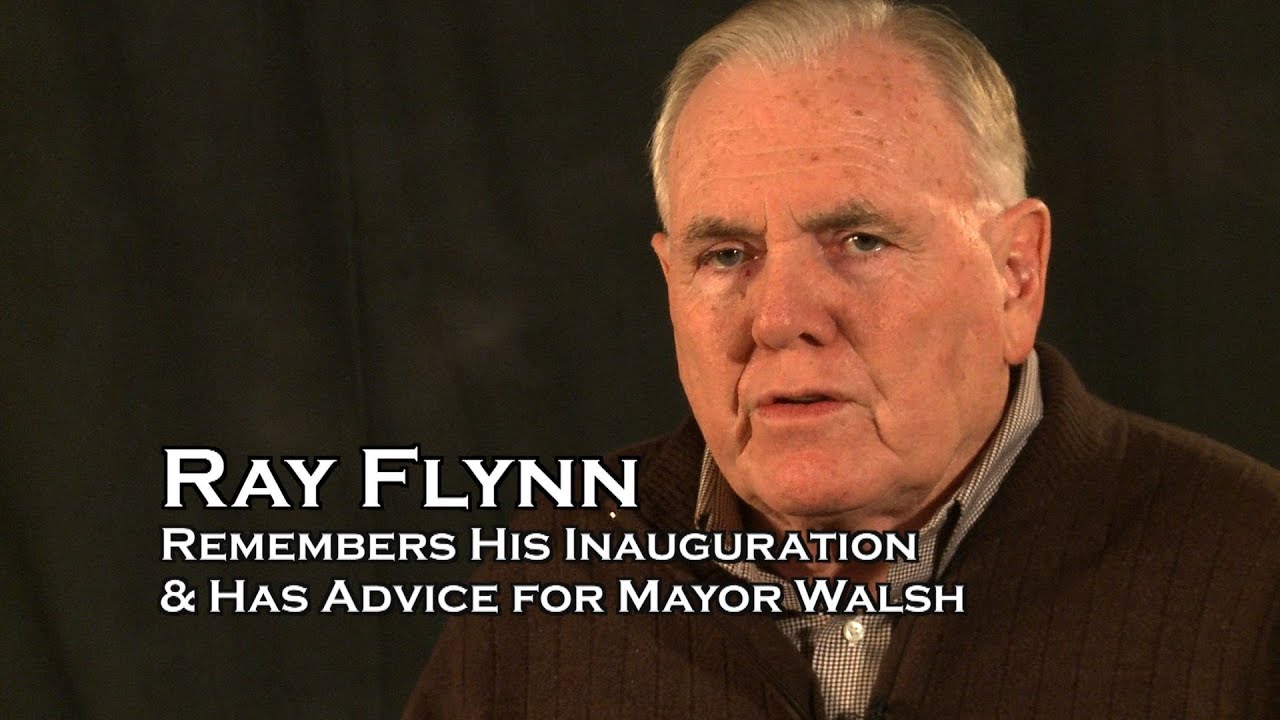 Ray Flynn Remembers his Inauguration and has advice for new Boston Mayor Walsh