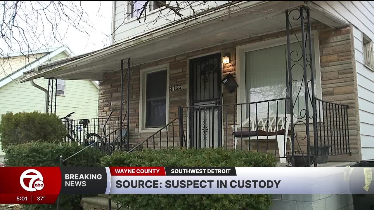 Suspect in custody after 3 bodies found in Detroit basement, source says