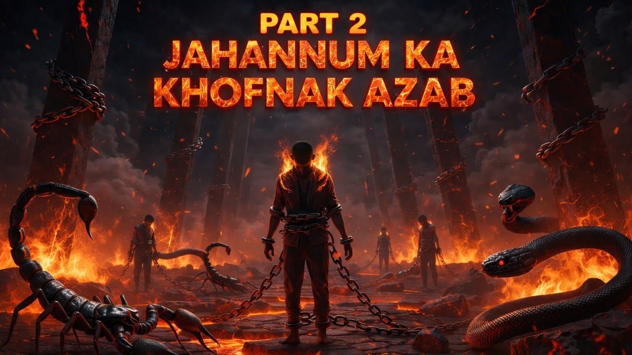 Jahannum Ka Khofnaak Azaab | Aisi Saza Jo Rooh Kaanp De | Part 2 | Quran Stories