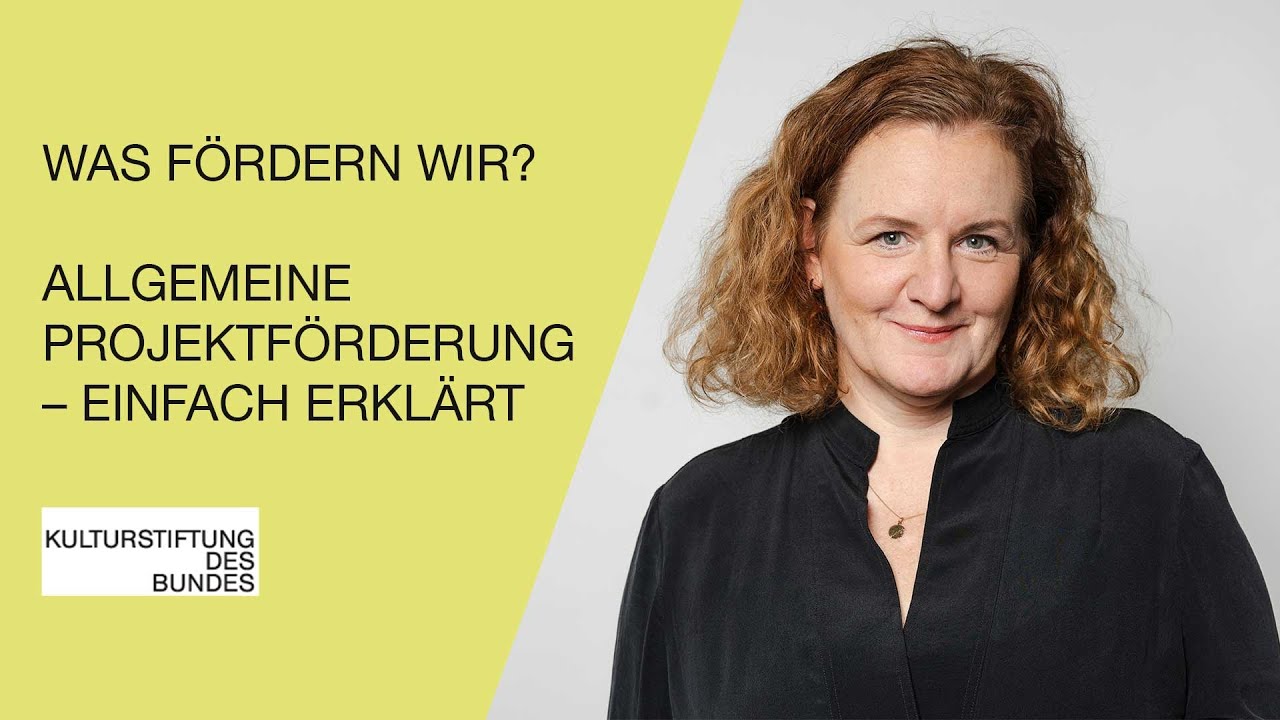 Voraussetzungen Allgemeine Projektförderung