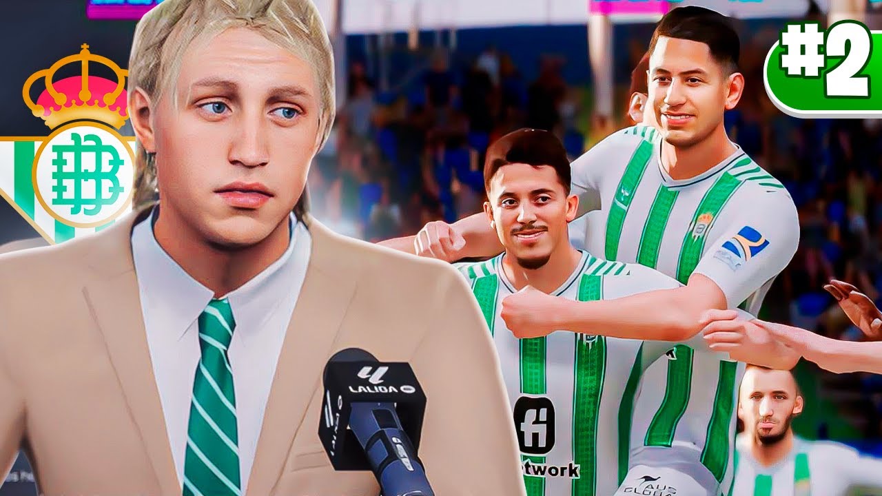 ❤️SEVILLA- BETIS💚 ATRACO GOORDO - MODO CARRERA ULTRAREALISTA BETIS💚 #EP2 | Iki Martin