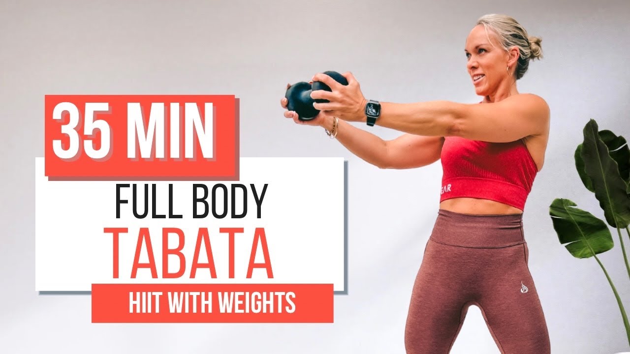 Dumbbell Tabata Burn 🔥 35-Min Full Body HIIT (High Intensity)