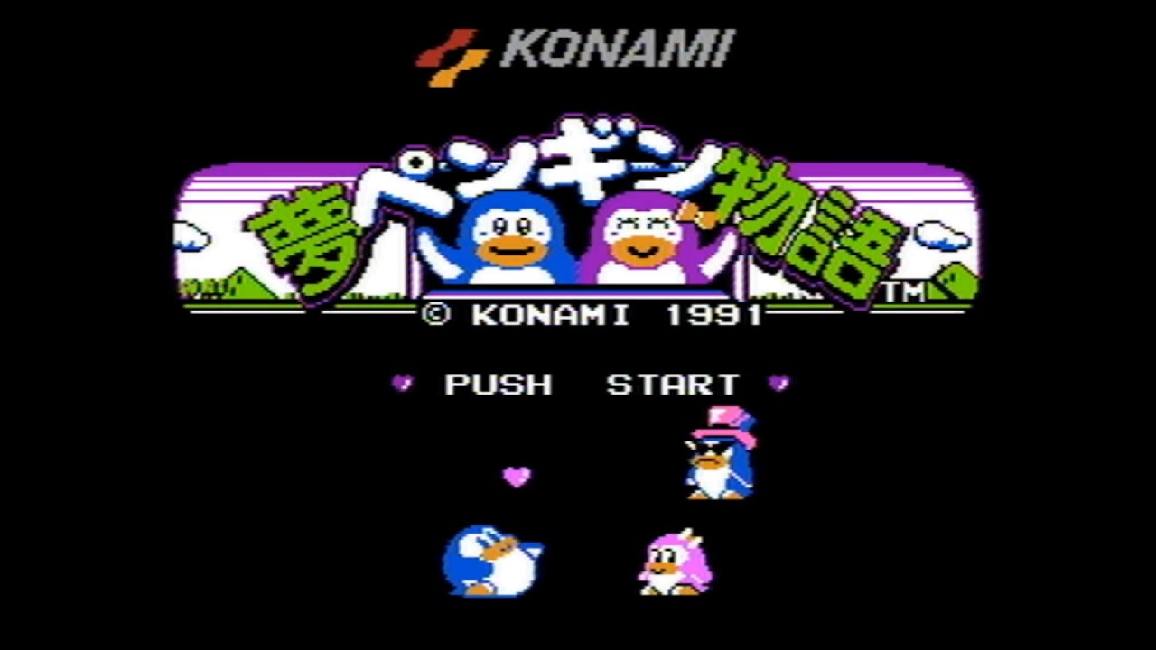 Jugando algo # 10: Yume Penguin Monogatari (Famicom) ♦ (Completo)