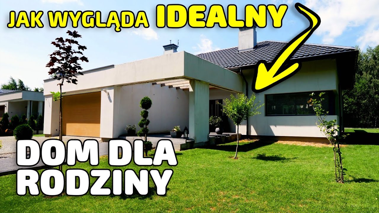 Parterowy DOM dla rodziny 130 m2 inspirujący projekt! KRĘCIMY nieruchomości HOME TOUR