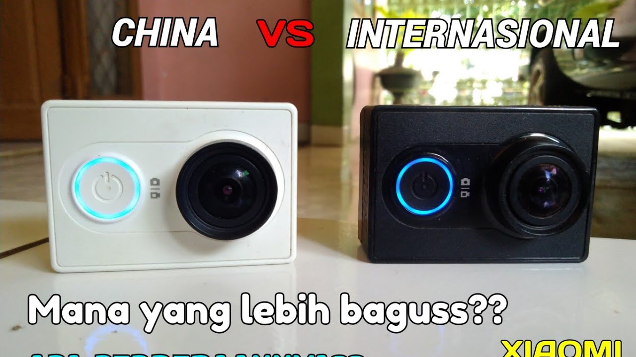 Xiaomi yi cam CHINA VS INTER, Lebih bagus mana??, Apa perbedaannya??