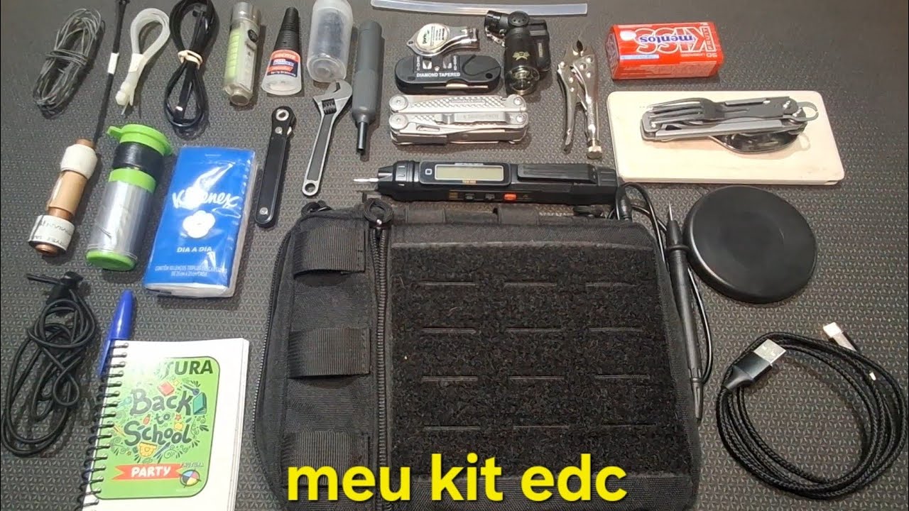 Meu KIT EDC ATUALIZADO!!!
