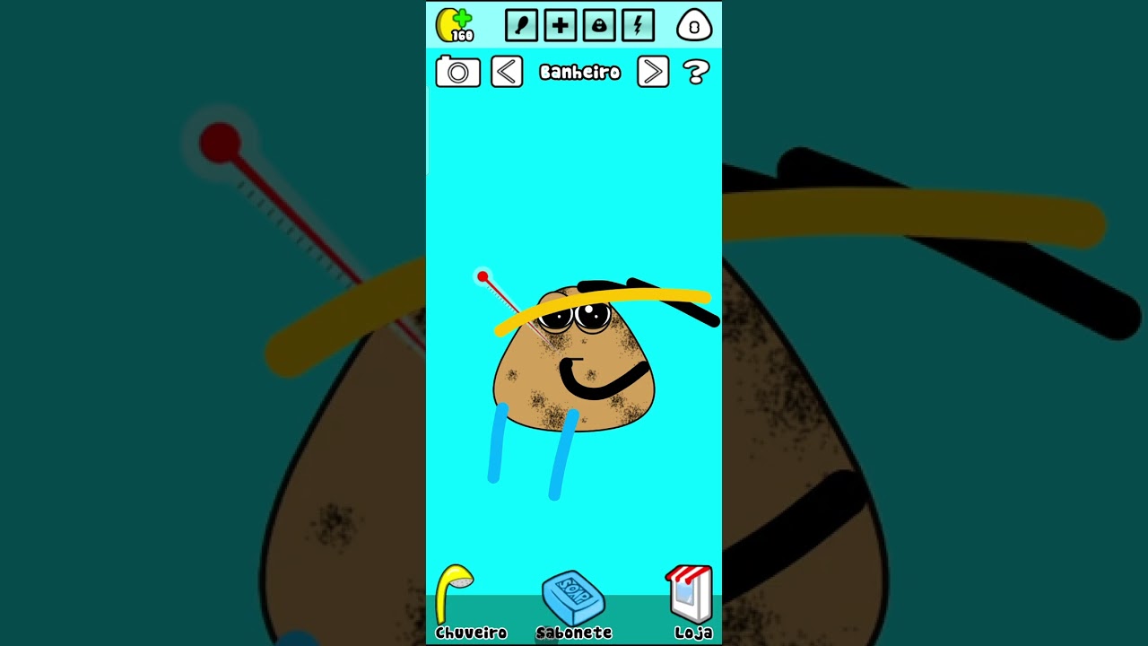 Pou virou 3d e virou like